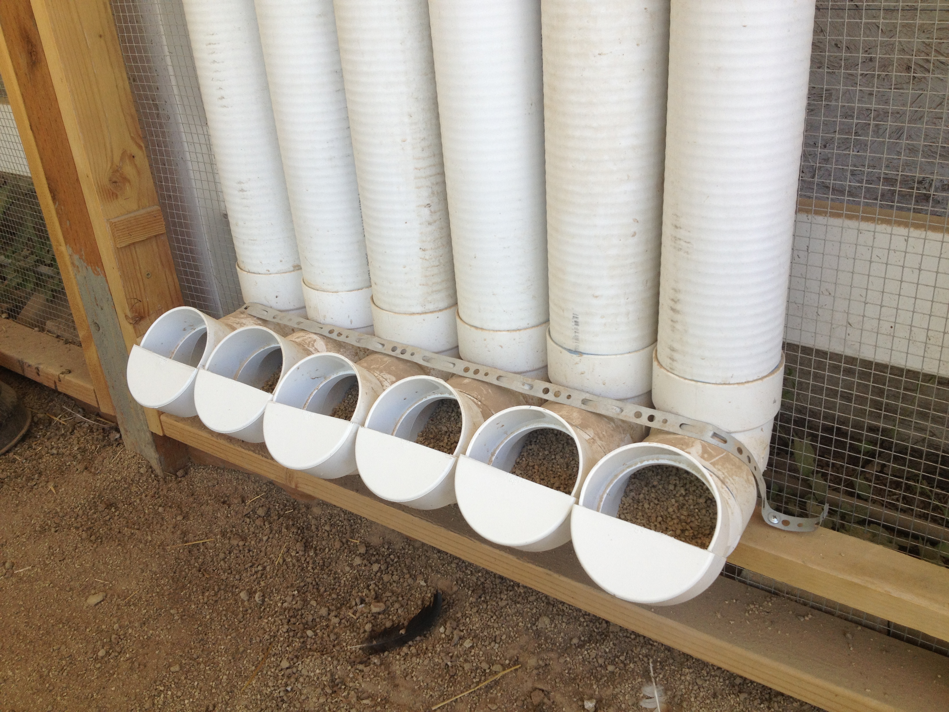 feeders with half caps