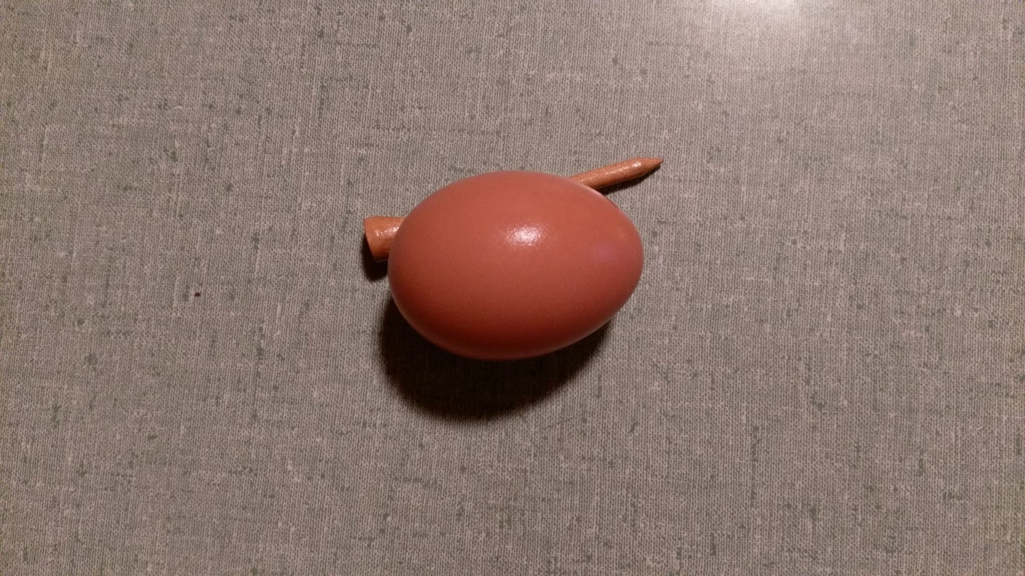 First brown egg!