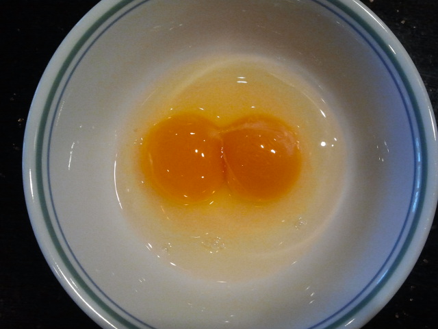 First double yolk