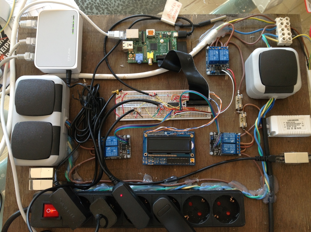 First version of coop control electronics