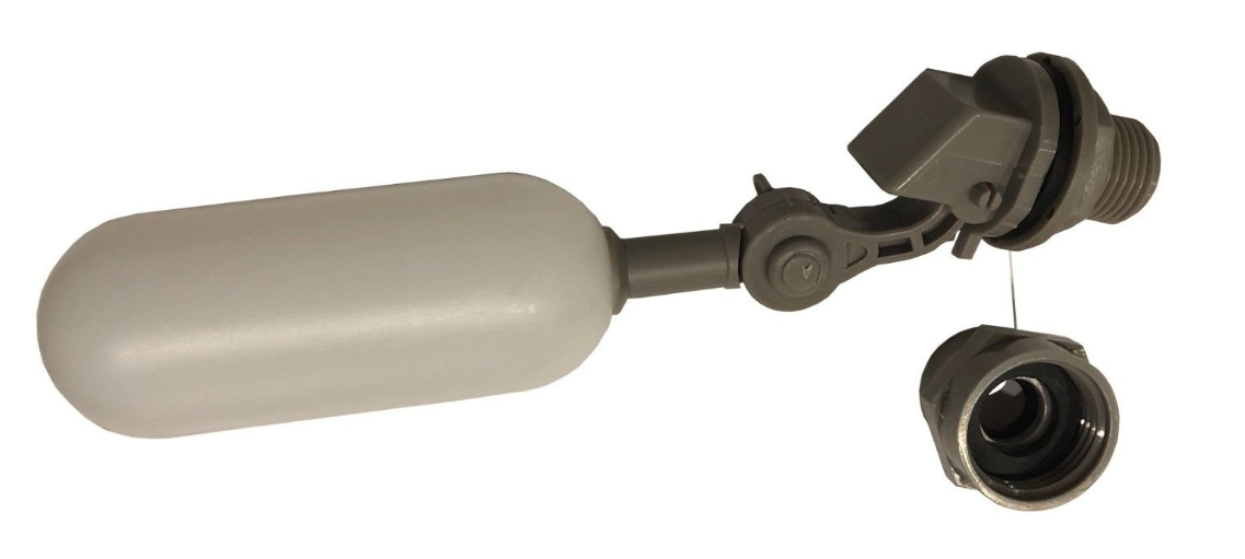 Float Valve with garden hose connector from eBay