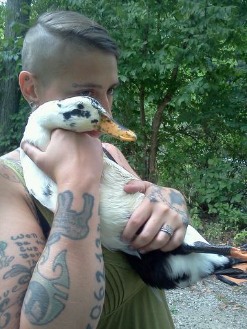 Floki and I out enjoying nature