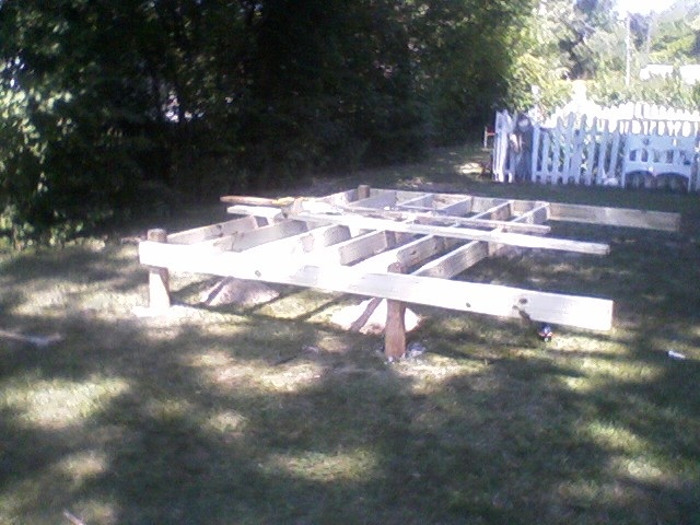 Floor taking form.