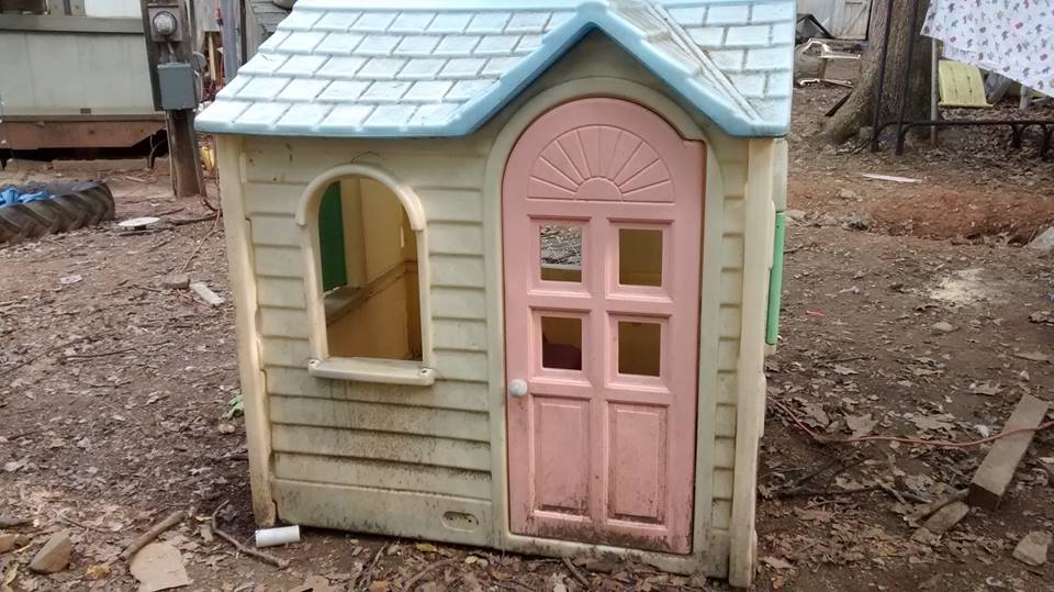 *Found and bought this for $15...seller hosed it down and took it apart for me
