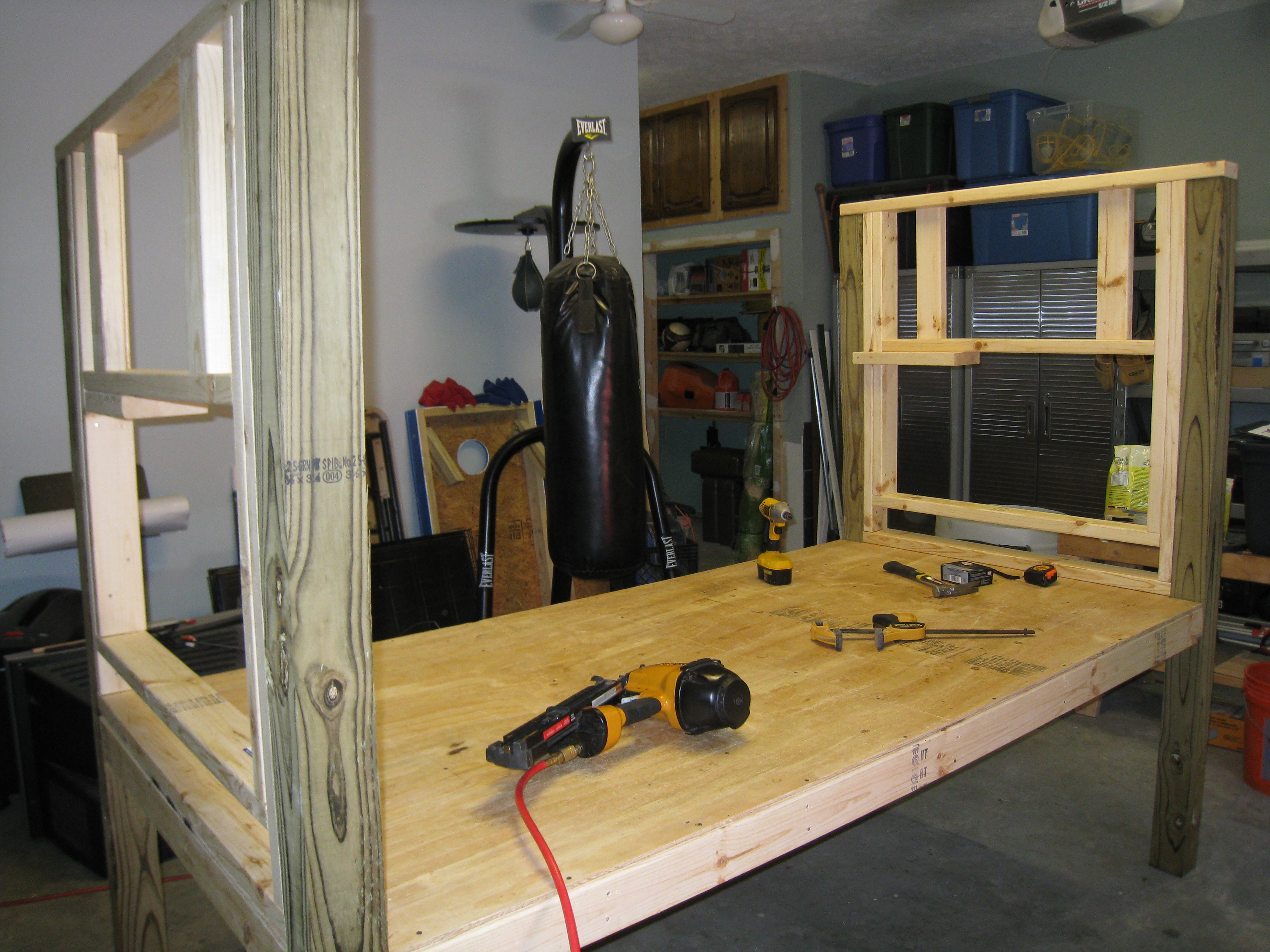 Framed end walls