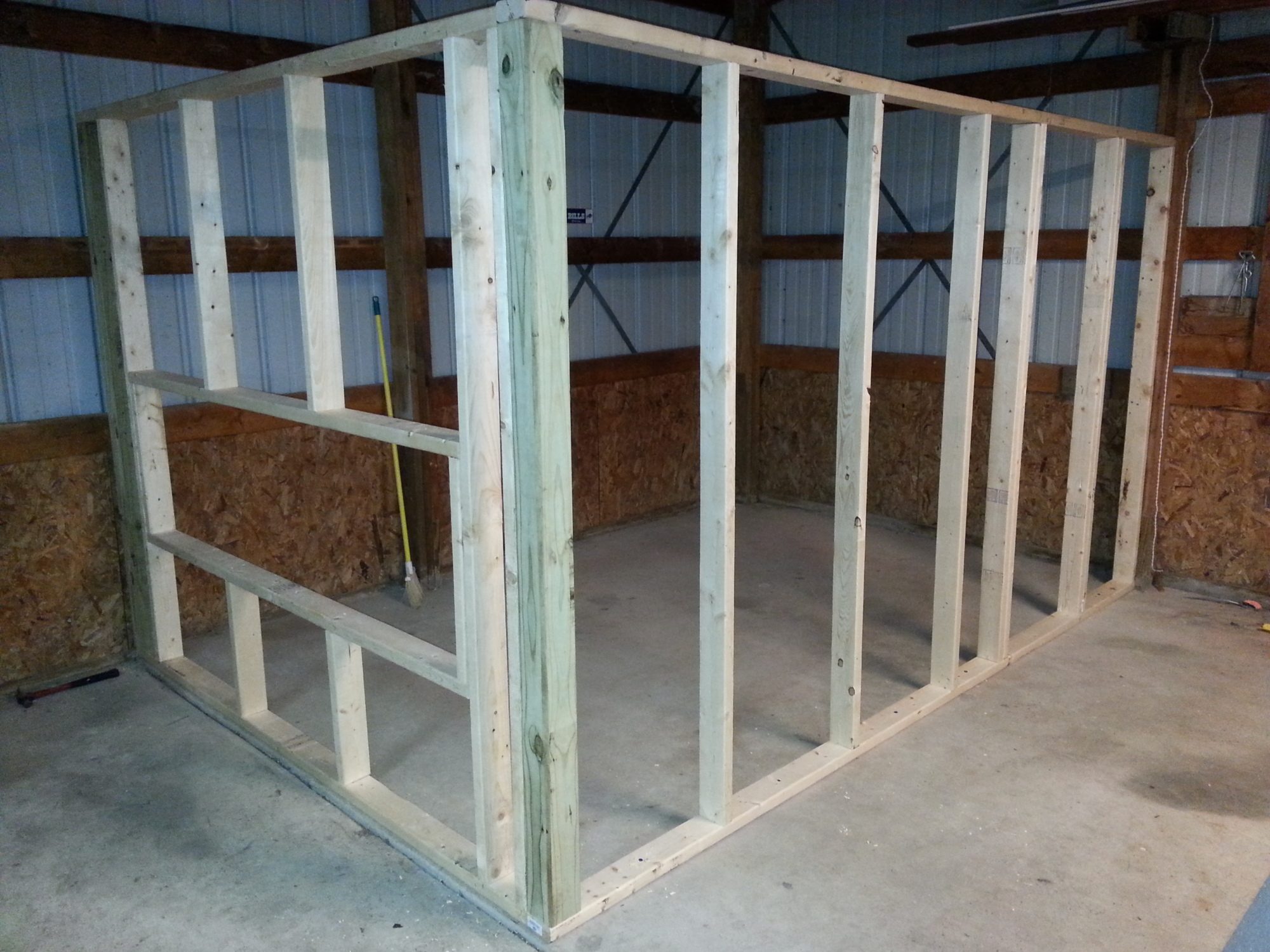 Framing done