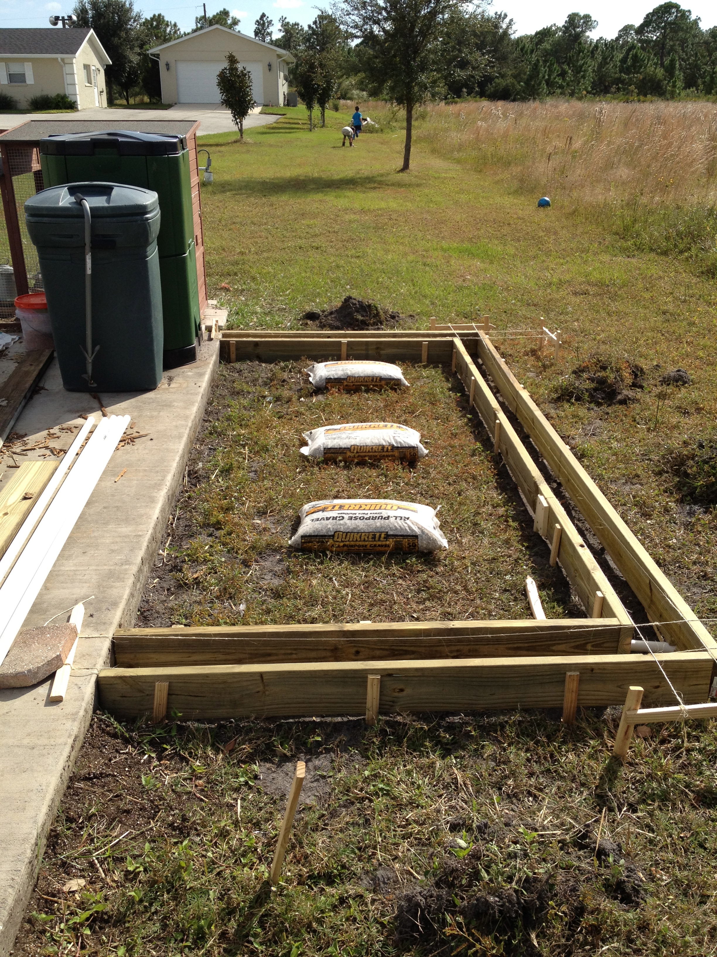 Framing footer