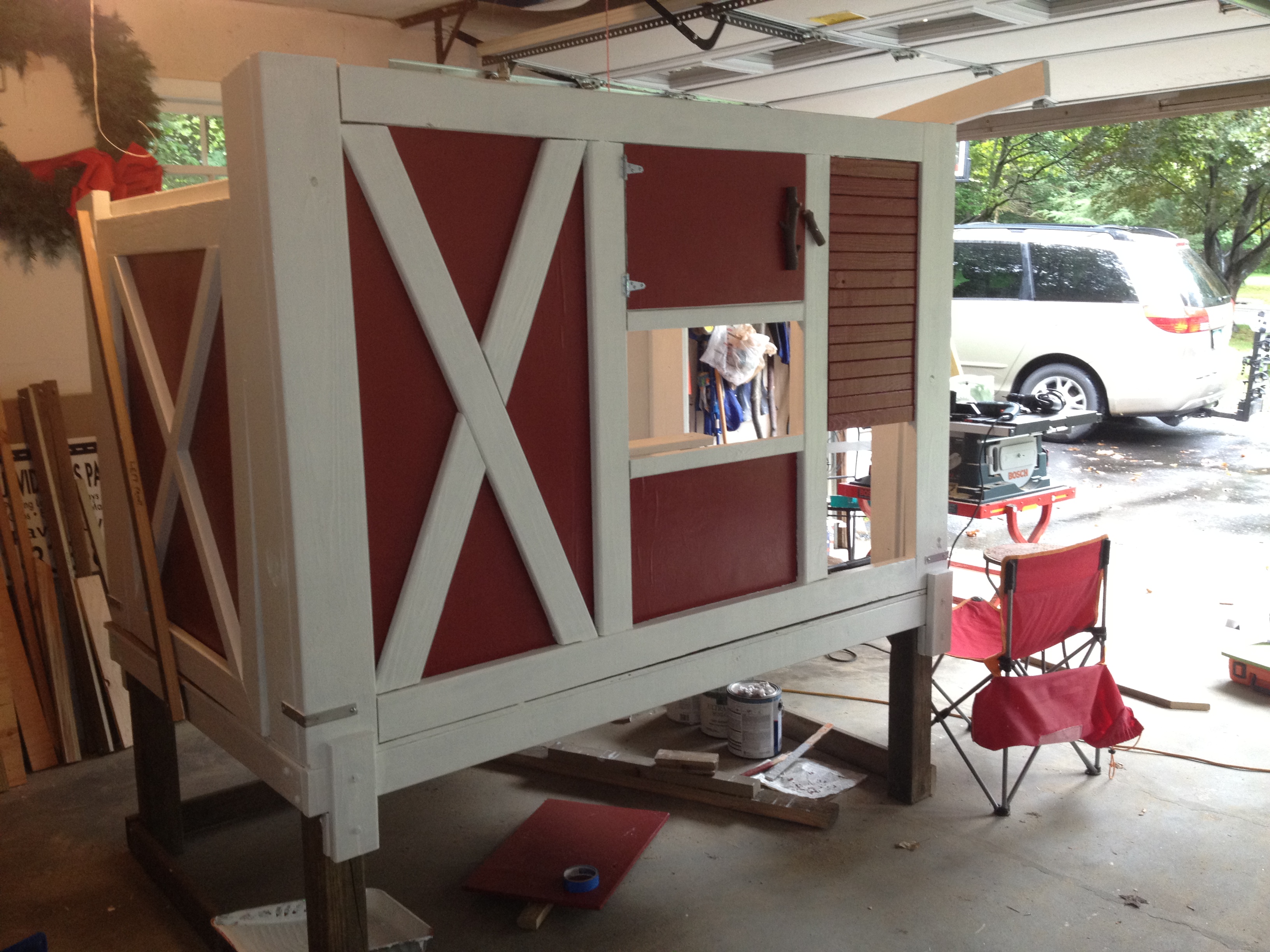Front of coop