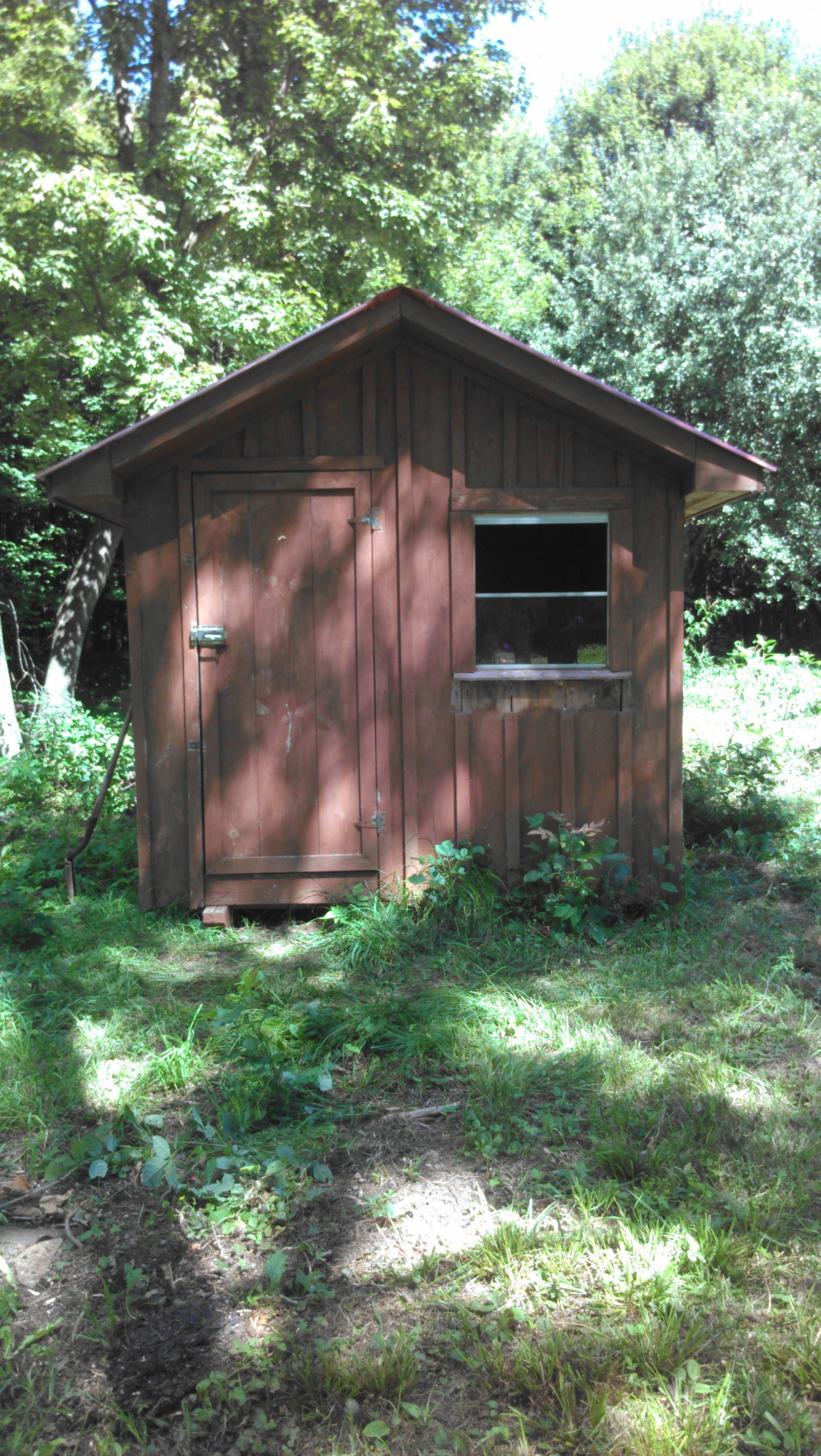 Front of my coop faces south
