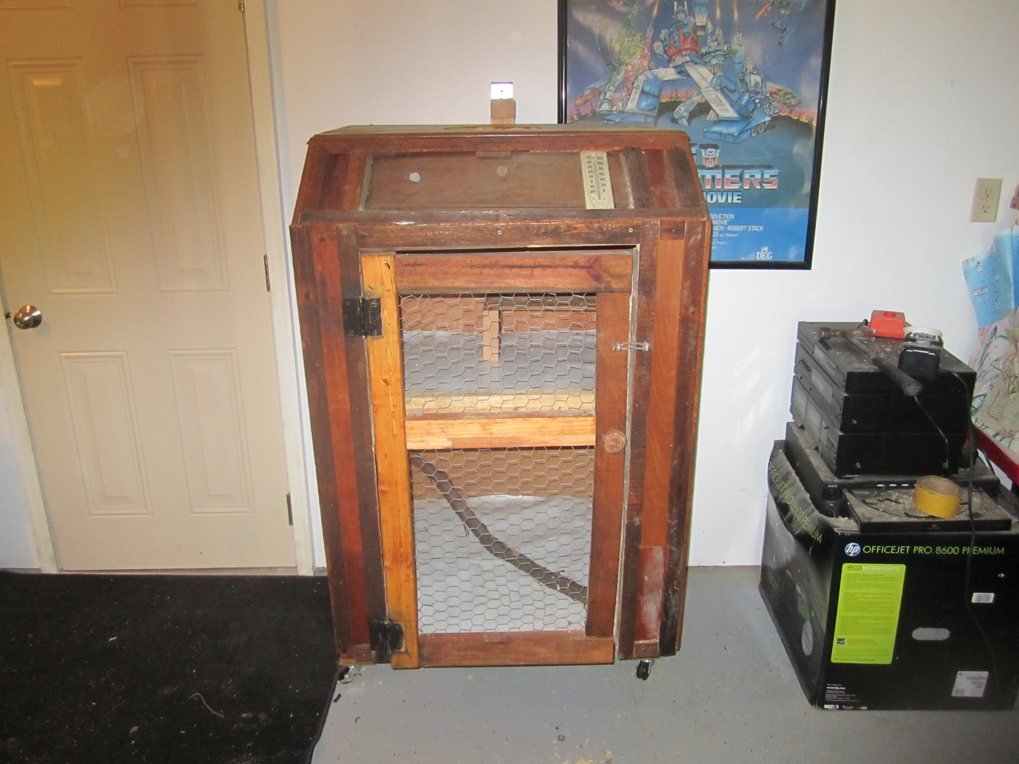 Front of the Brooder