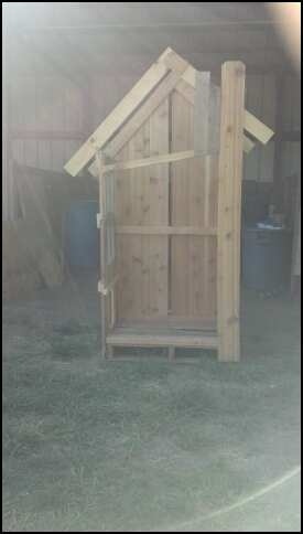 front view, not quite finished