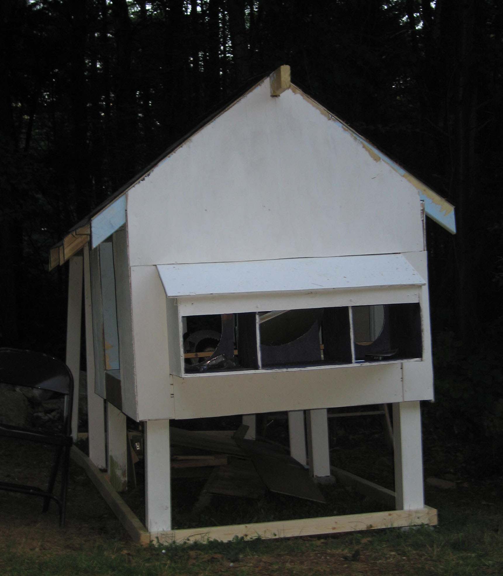 front view of the base