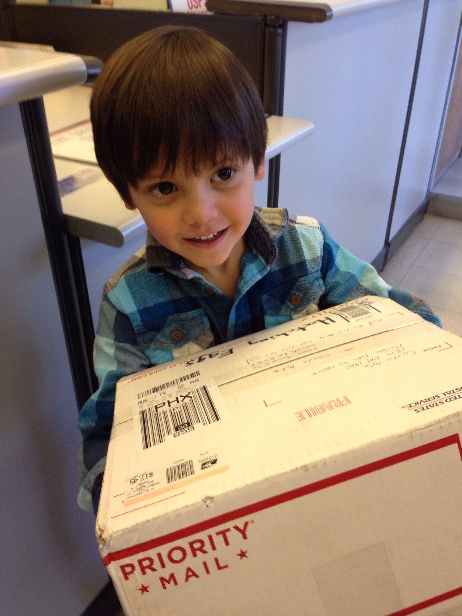 Getting chicks or eggs from the post office is always so exciting!