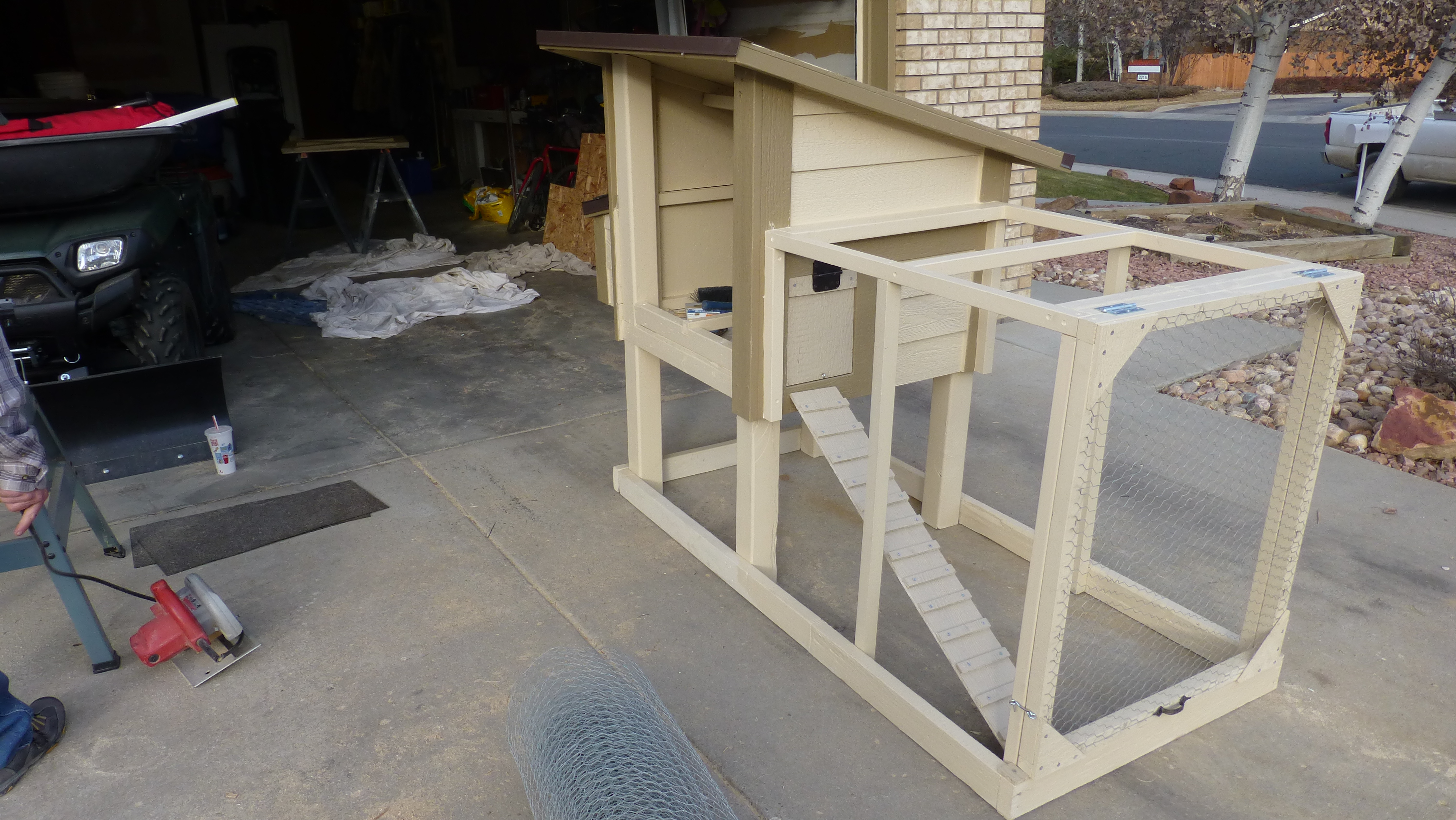 Getting closer.... letting the paint dry.
