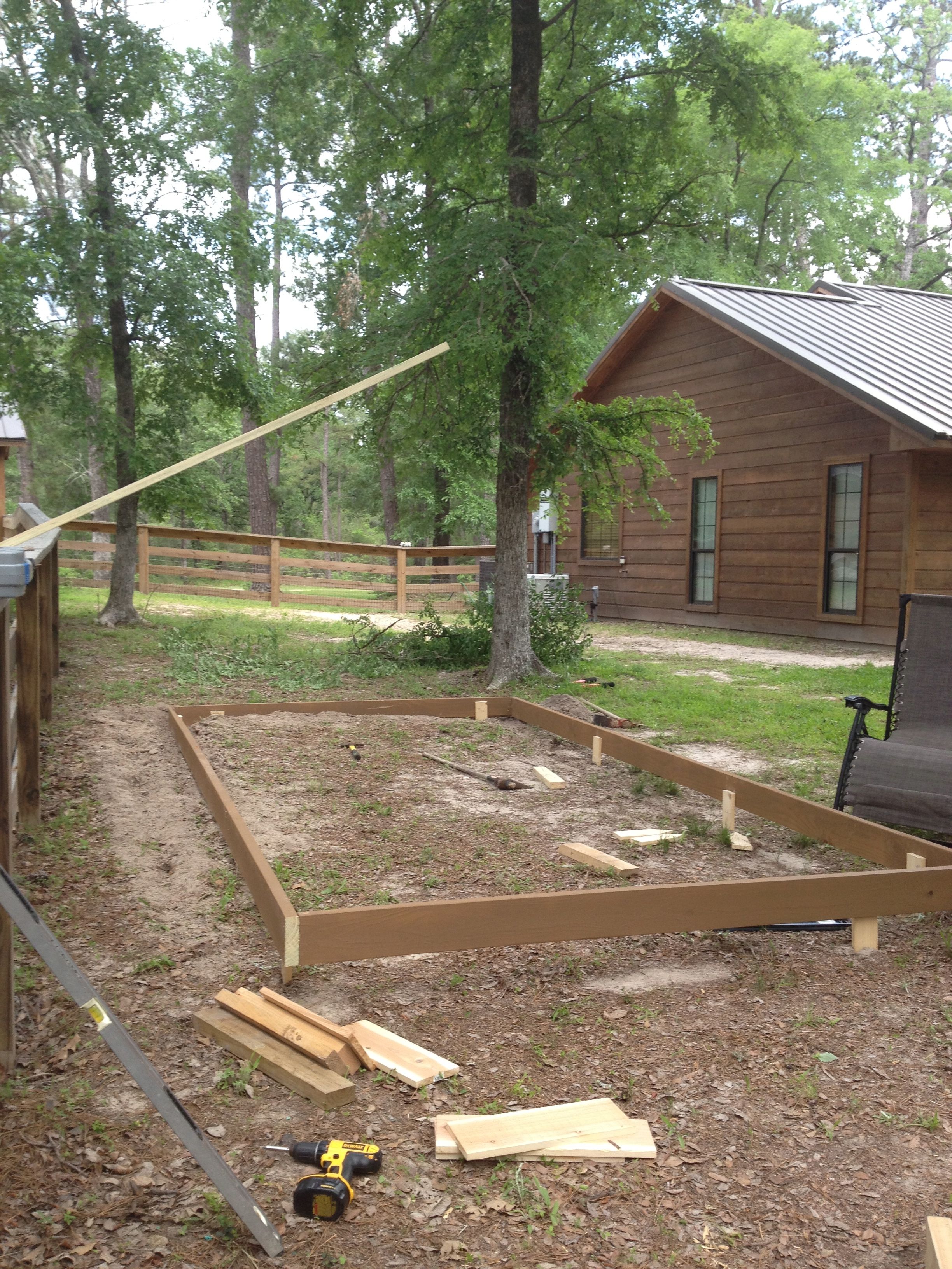 Getting started on the frame.  You can see the inspiration for the design in the background.