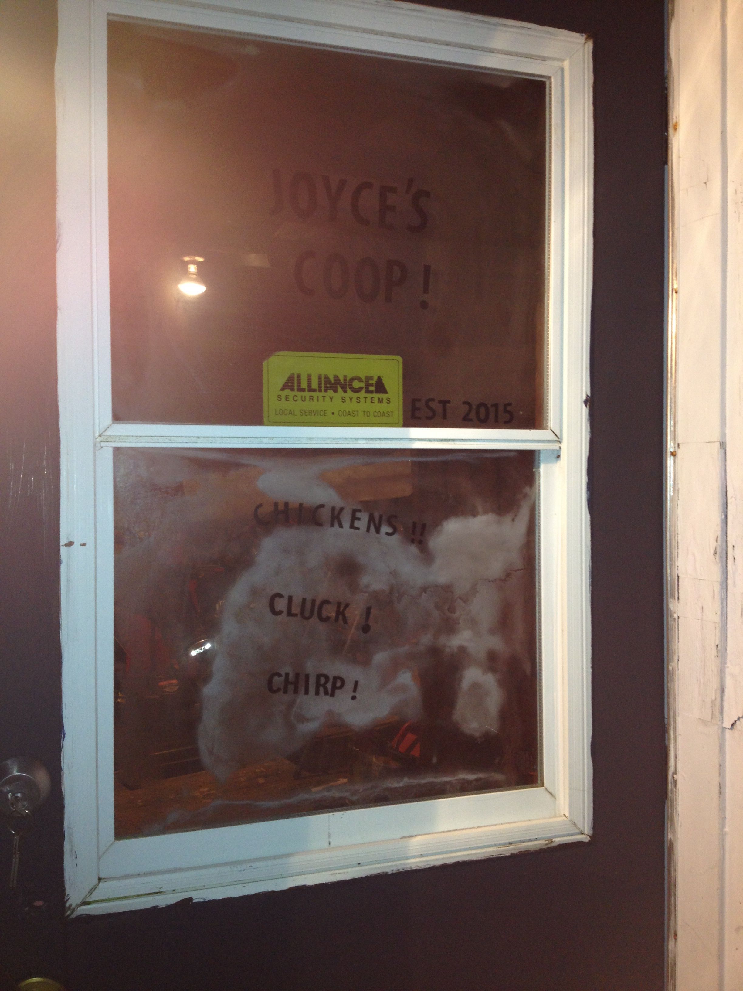 Getting the coop ready!