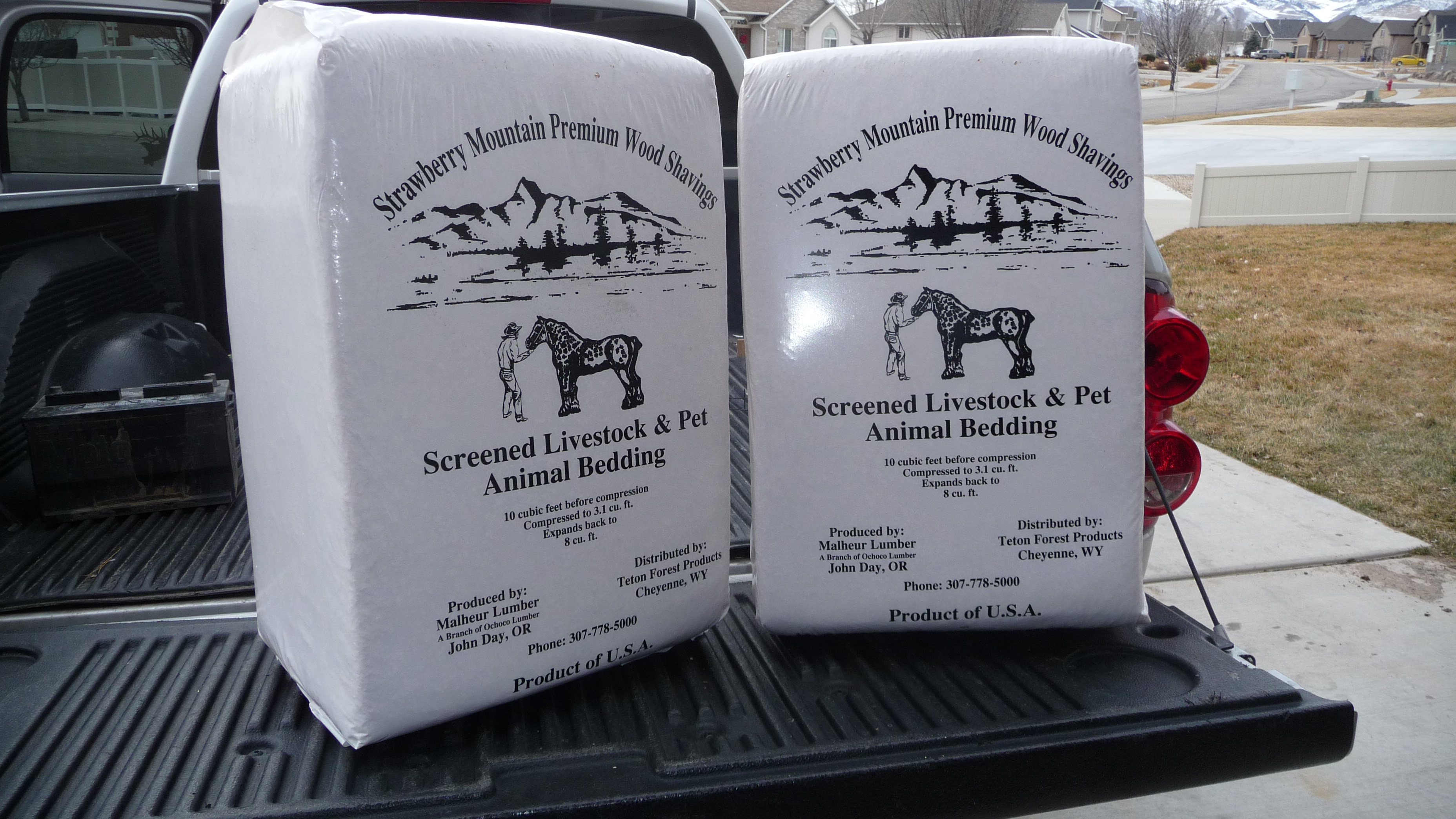 great pine shavings for your coop.
   Eric 801-231-8809