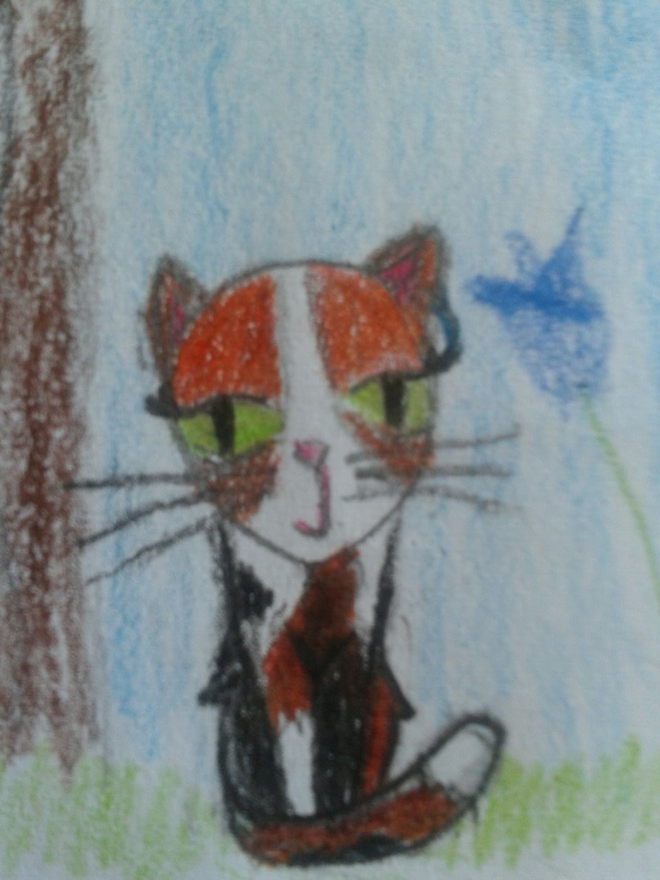 Gwen in cat form