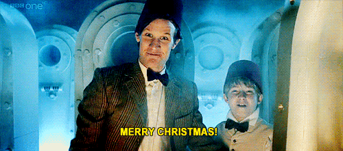 Happy Holidays!! (^-^)/
  __
_|_|_
  (••)
  (   )
  (    )