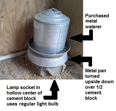 Heated Waterer