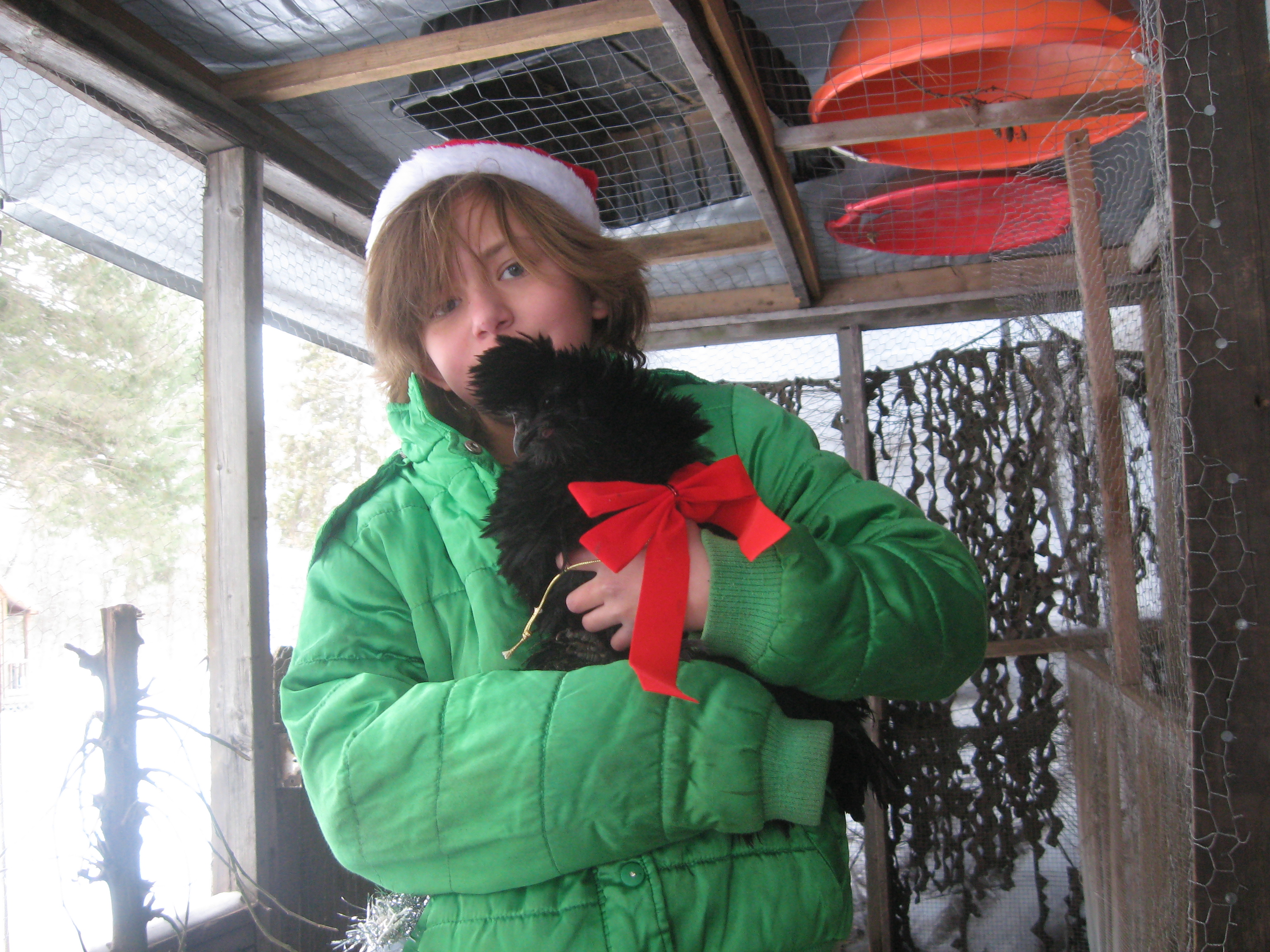 Heather and Miss Kitty