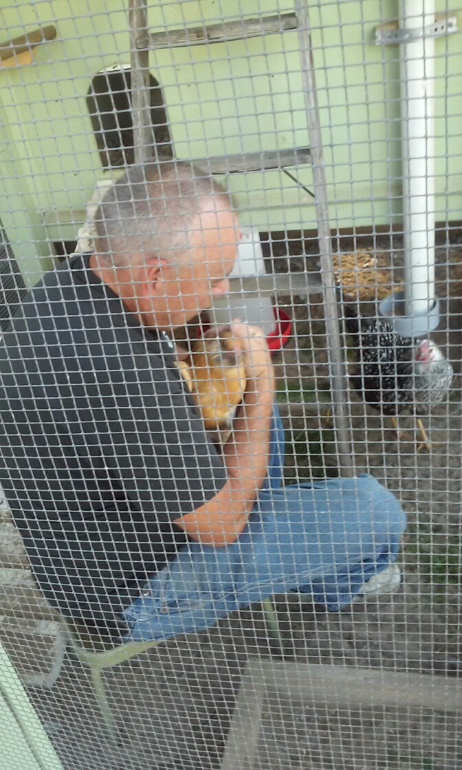 Hubby holding Nawassa