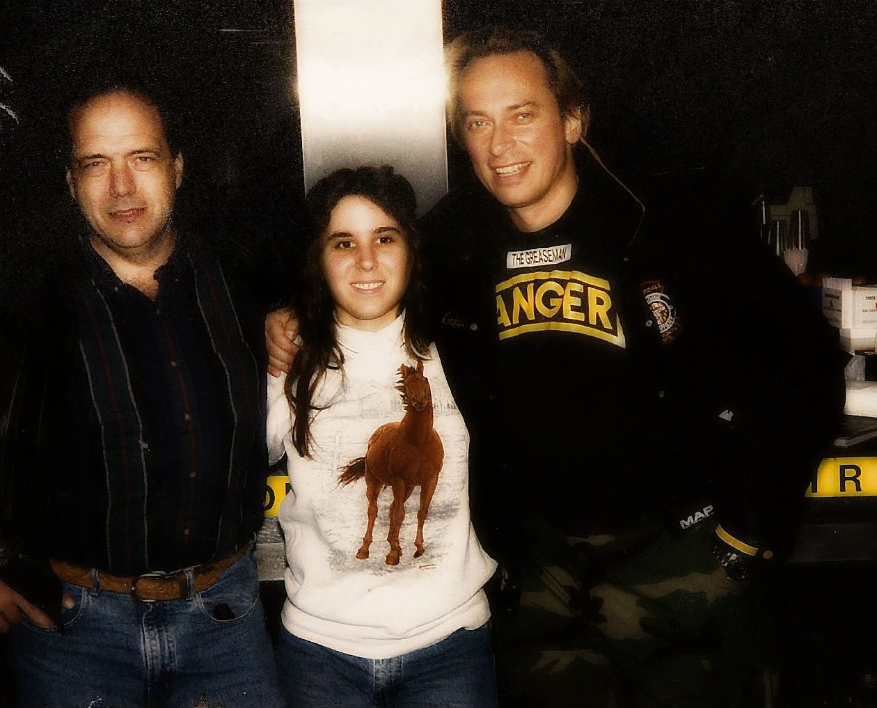 Hubby, me, Greaseman