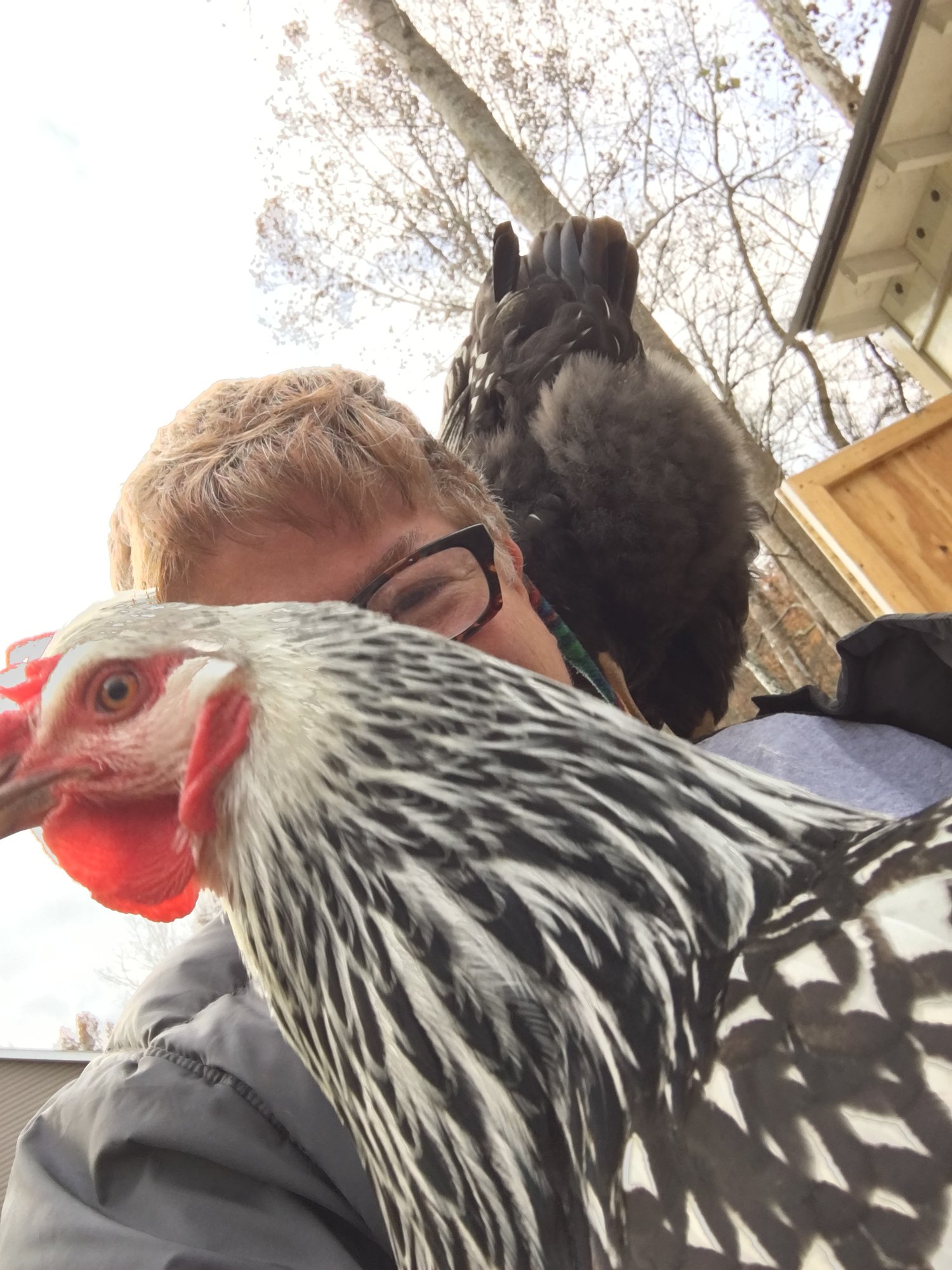I’m nothing but a human jungle gym to them!