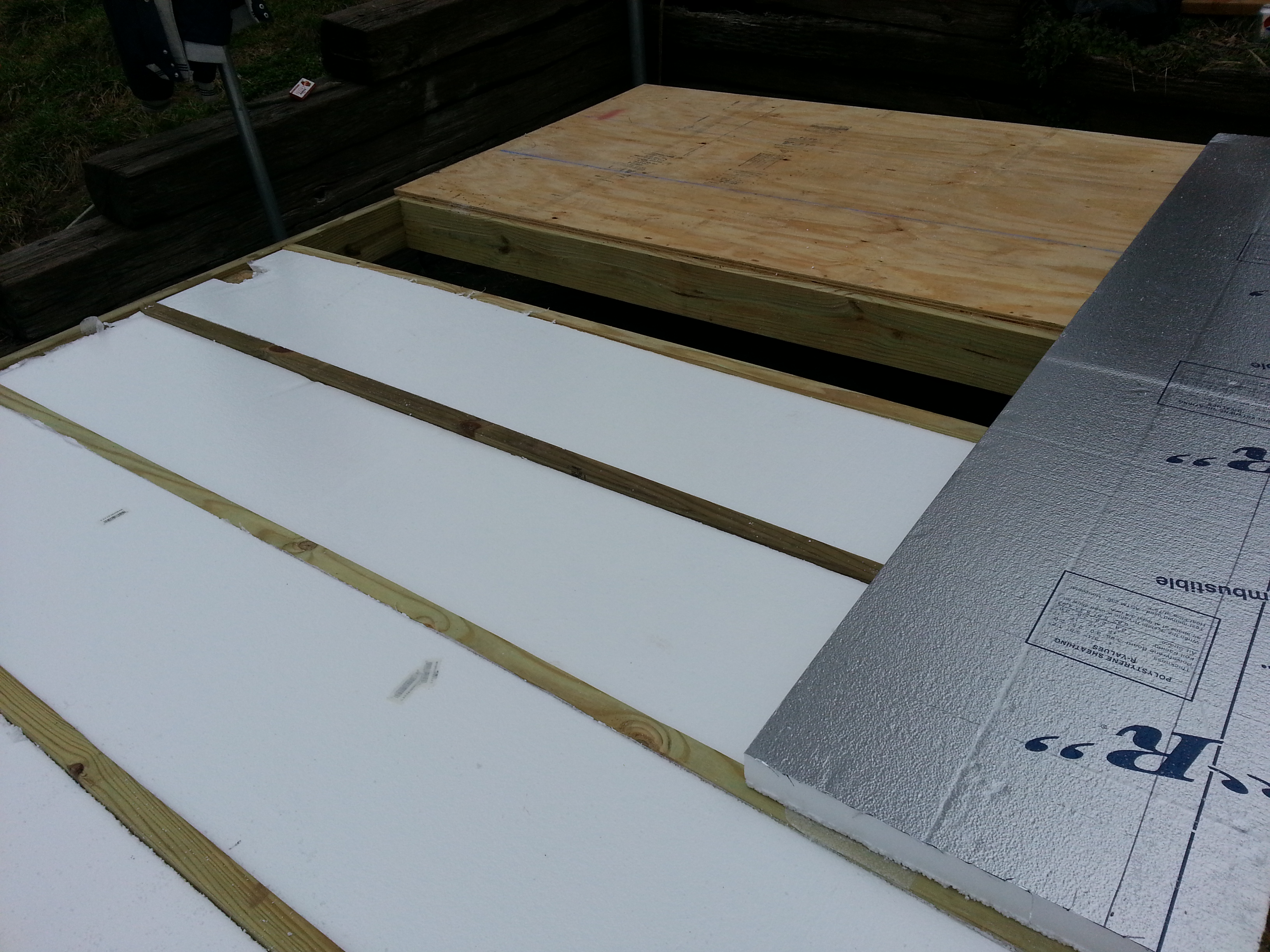 I bought the foam at lowes.