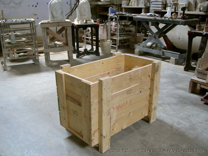 I just needed a small coop, enough for three young chicks and later enough for just one chicken. (in case I ever need to isolate one in a chicken hospital or chicken prison). I had this wooden crate, so I used it.