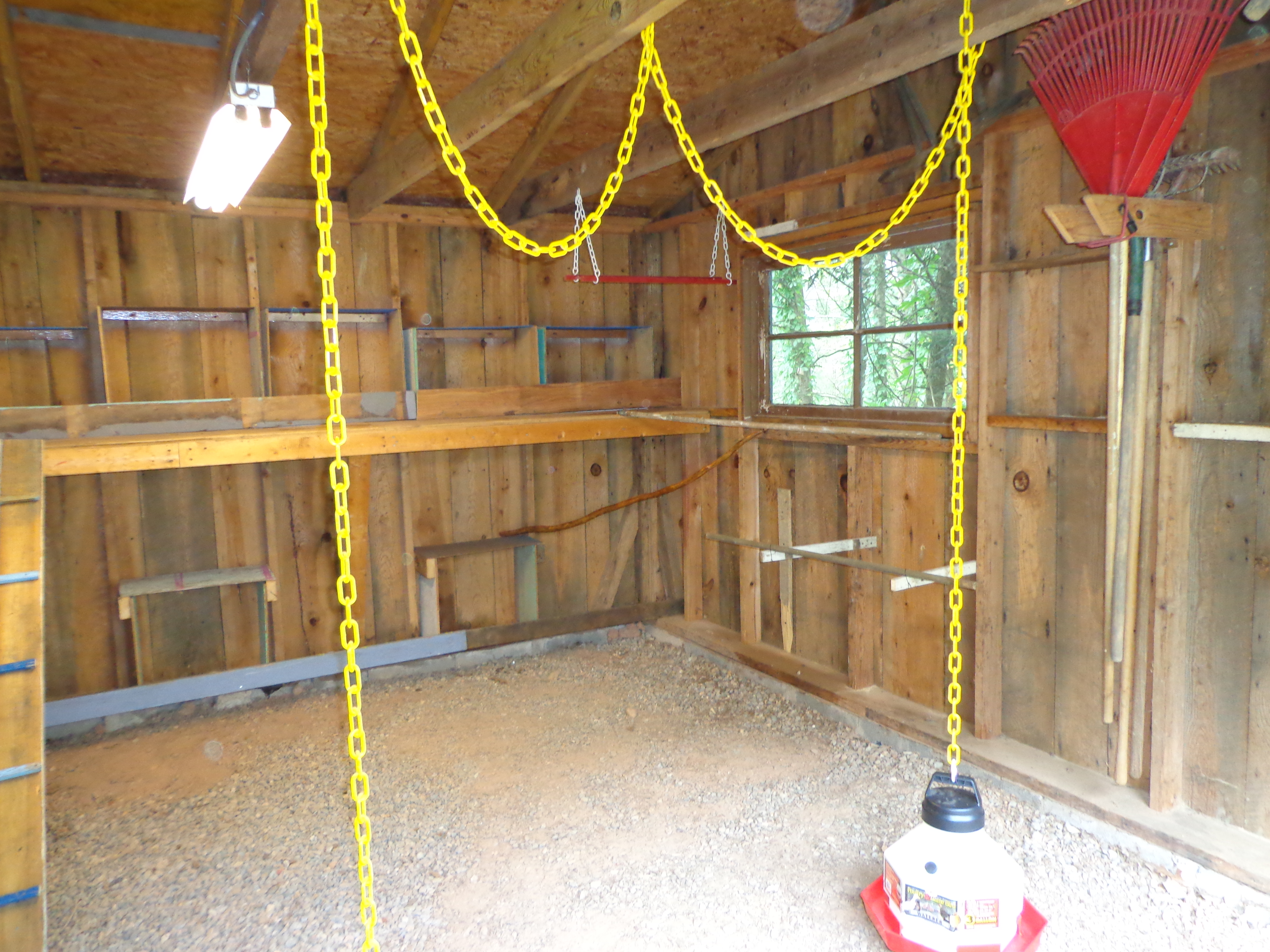 I love the yellow chains I found.