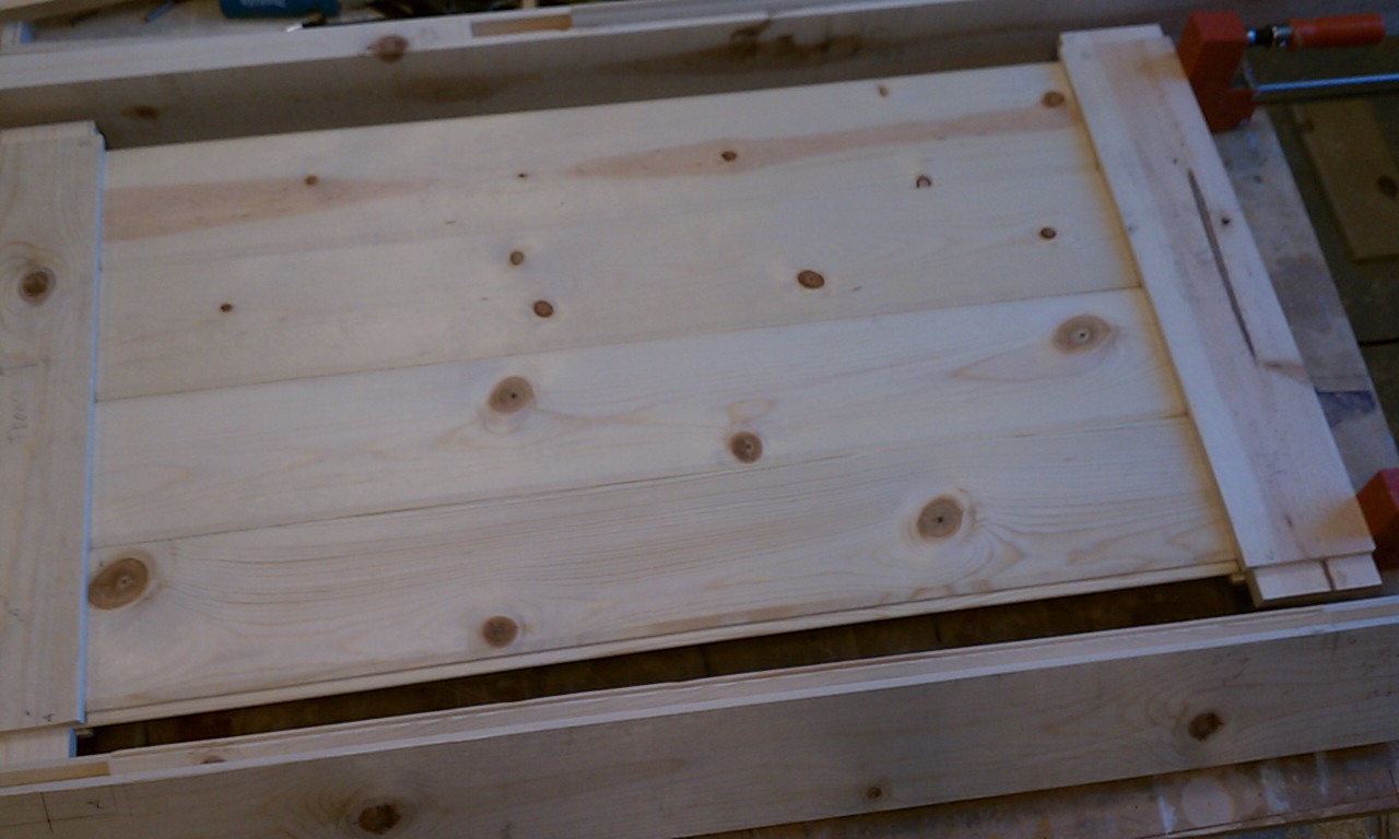 I'm using pretty inexpensive pine.. it's rough on one side.  I wish I had bought a little better grade material as after I started milling on these, they really started to twist.  I still have to remedy a pretty nasty bow on the one side.