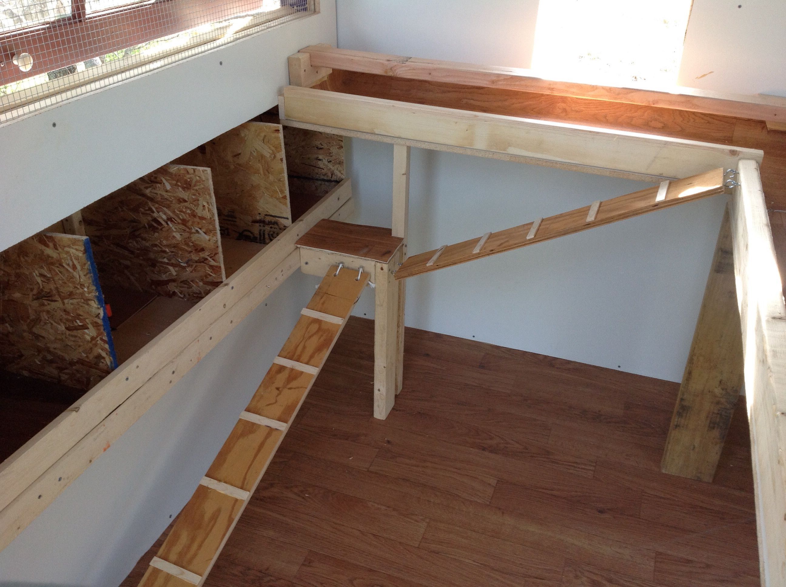 Inside before the sand.