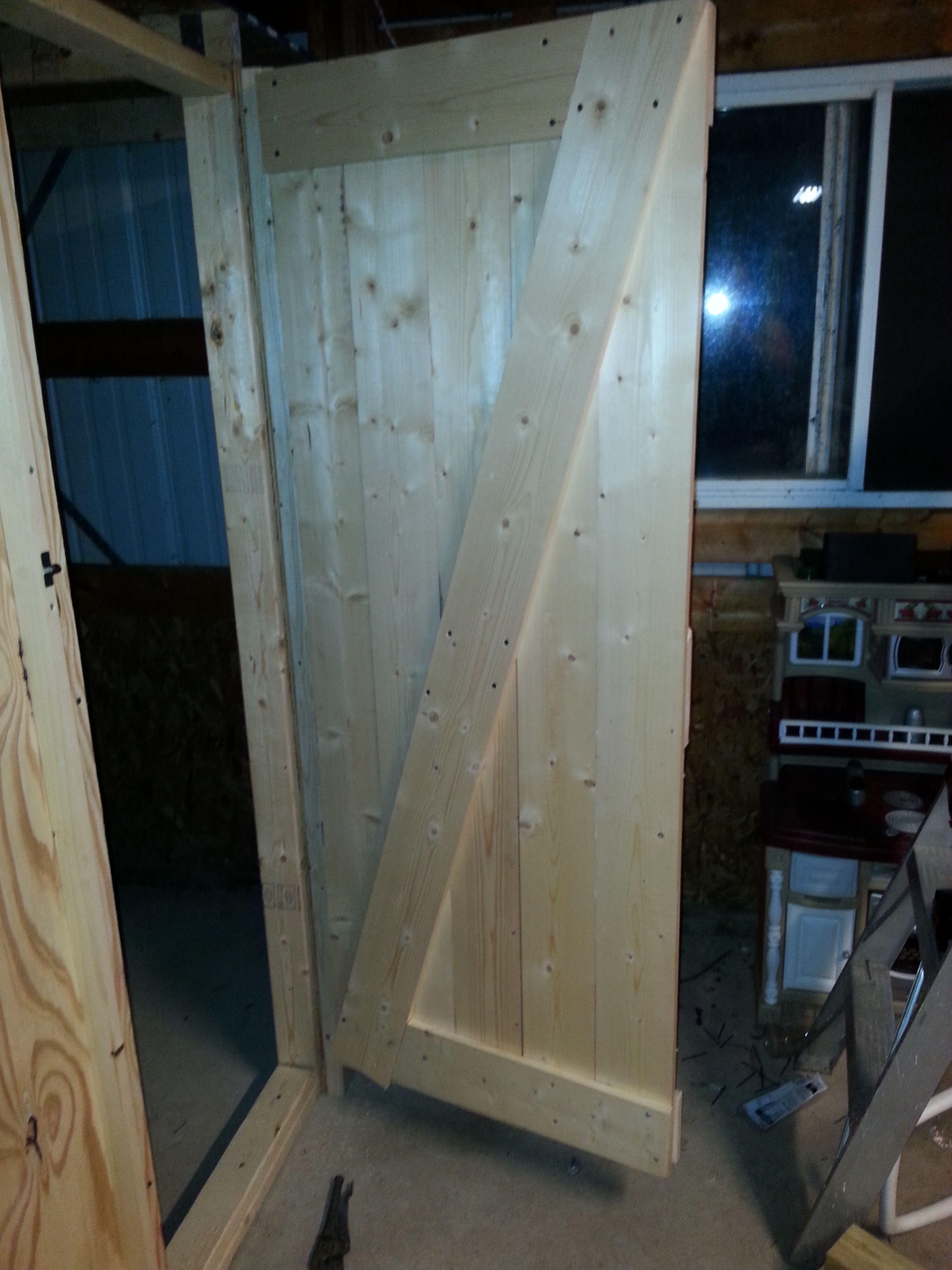 Inside of door