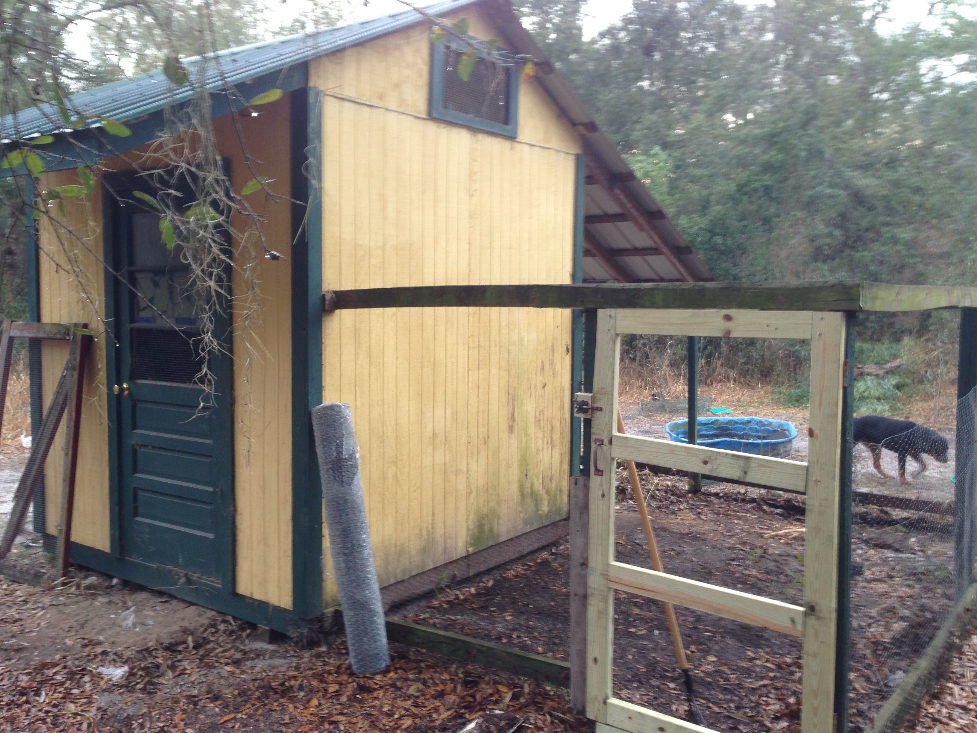 It has been a few years since it has seen chickens but a little TLC and it could be ready soon.