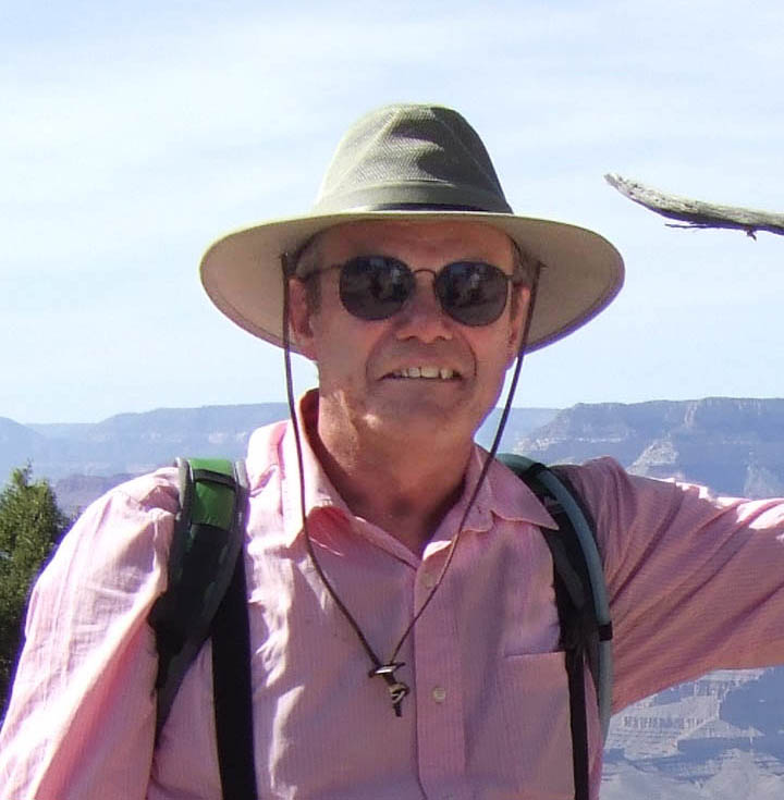 Jim on geology field trip to the Big Chicken Scratch - aka The Grand Canyon-- that was one BIG Chicken