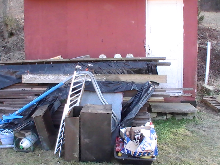 junk pile got smaller yeah