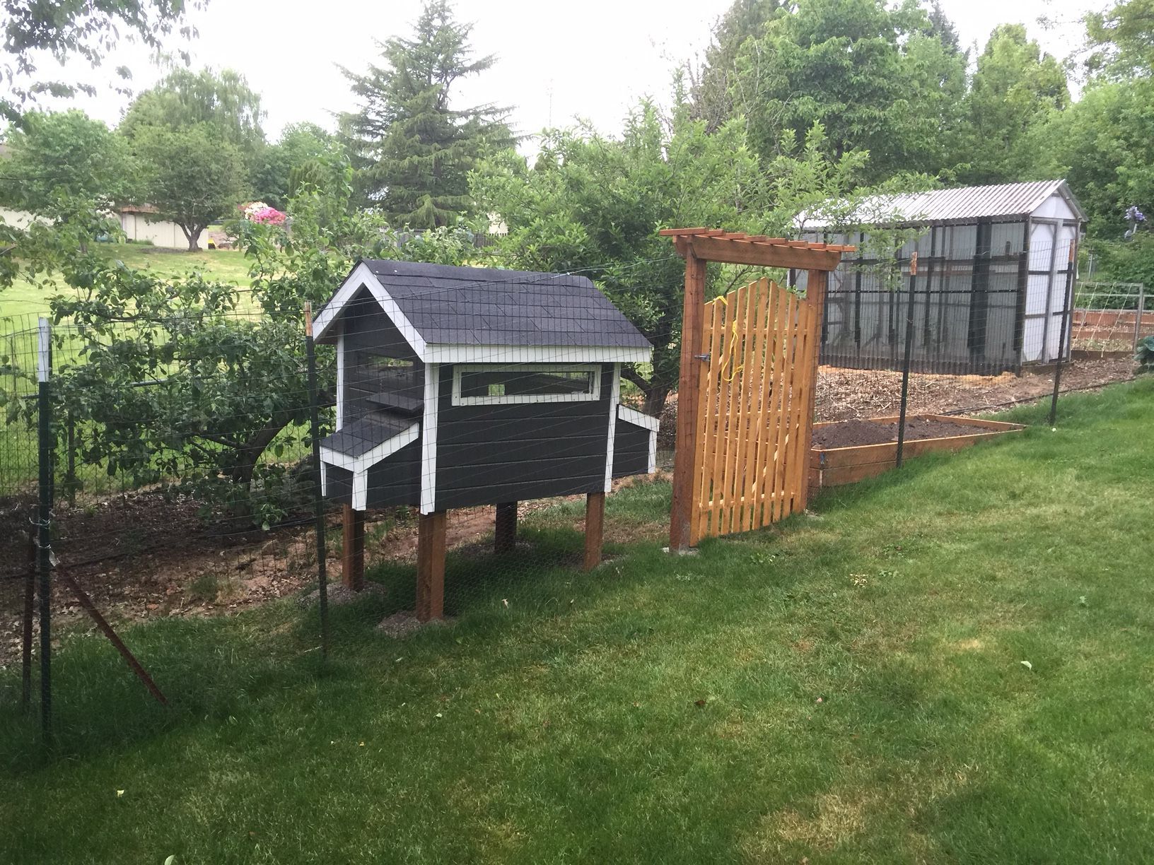 Just finished coop, needing to add ramp