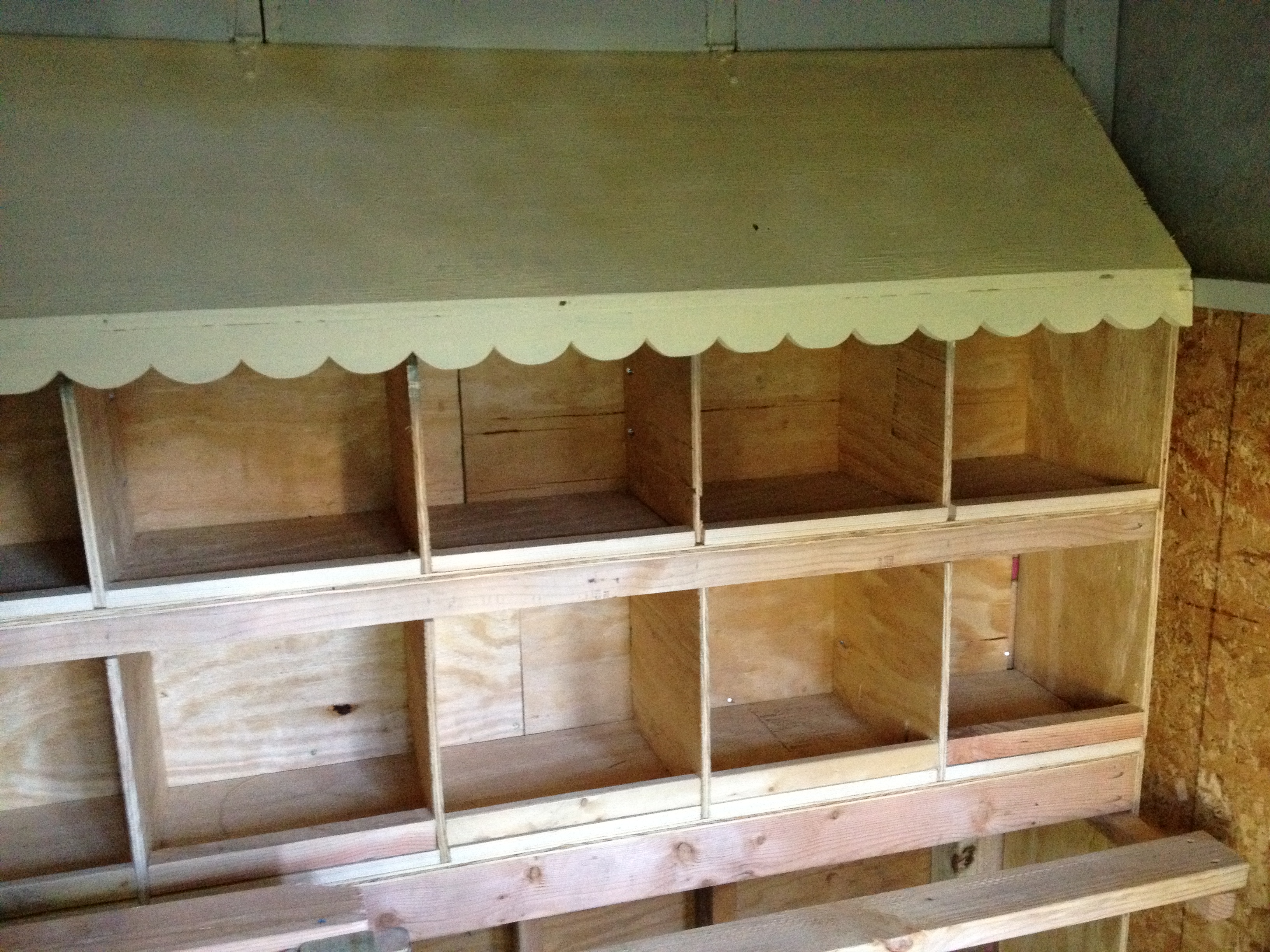 Laying boxes