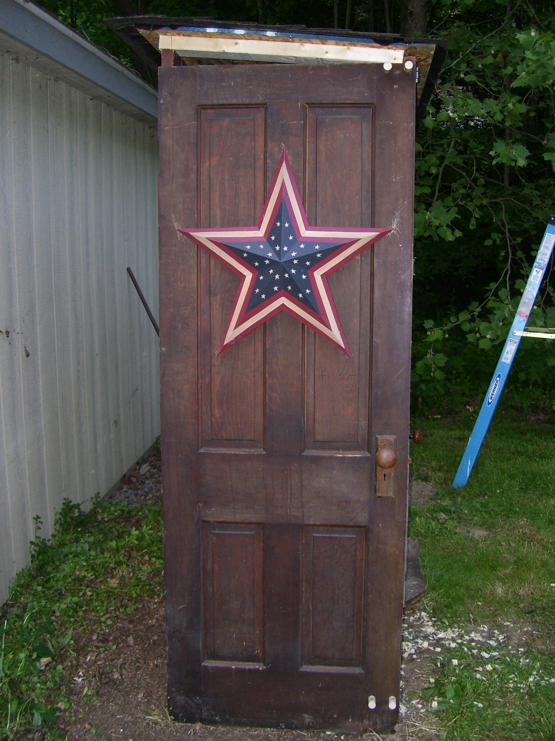 left end of coop...