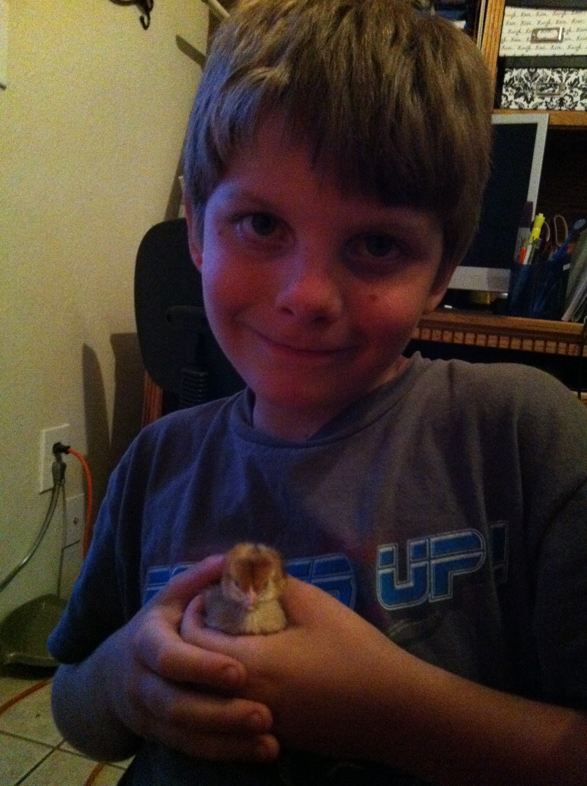 Logan and RIR Ginger!