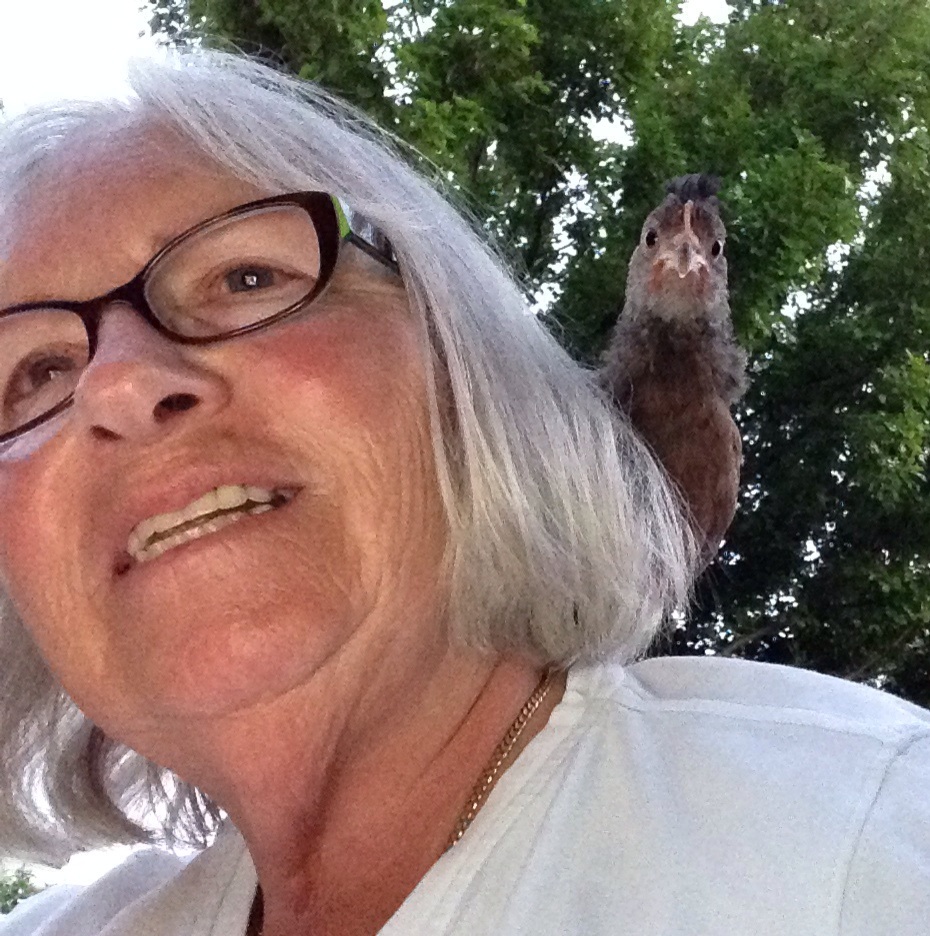 Lucy insisted on taking a selfie.