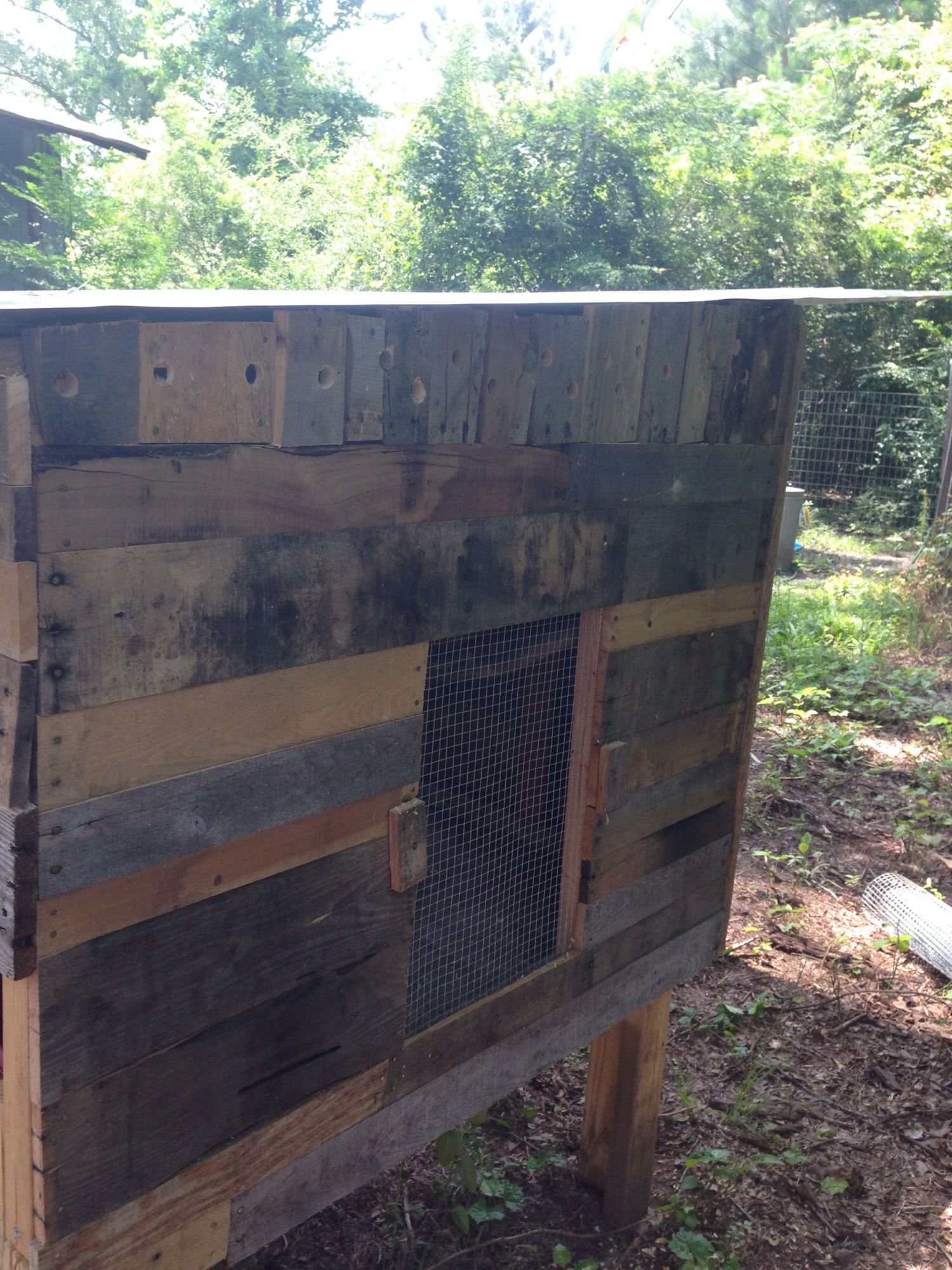 Made from pallet wood