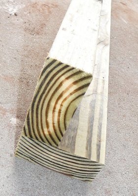 Make sure to keep 2x4's like this