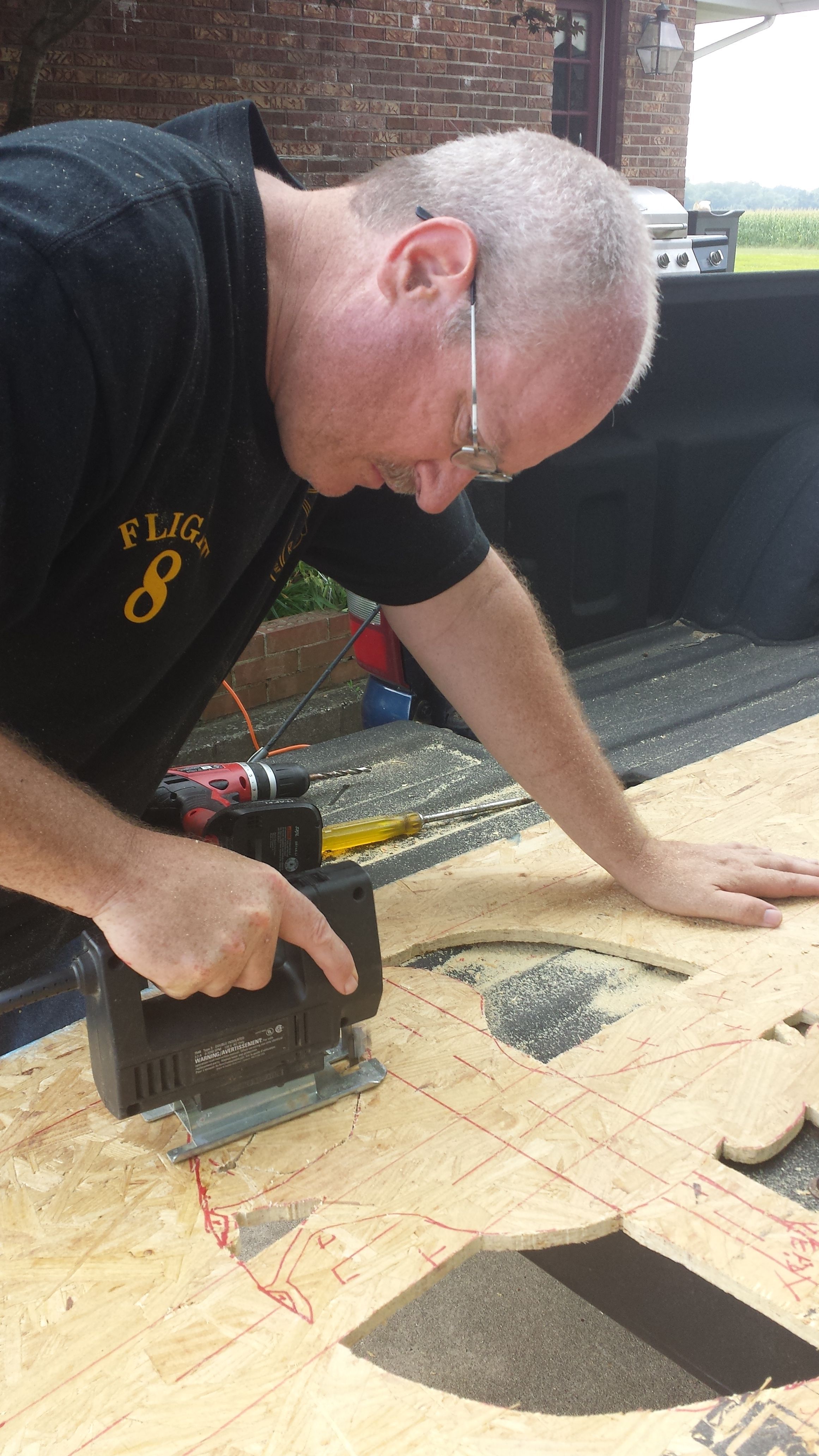 Mark cutting out design