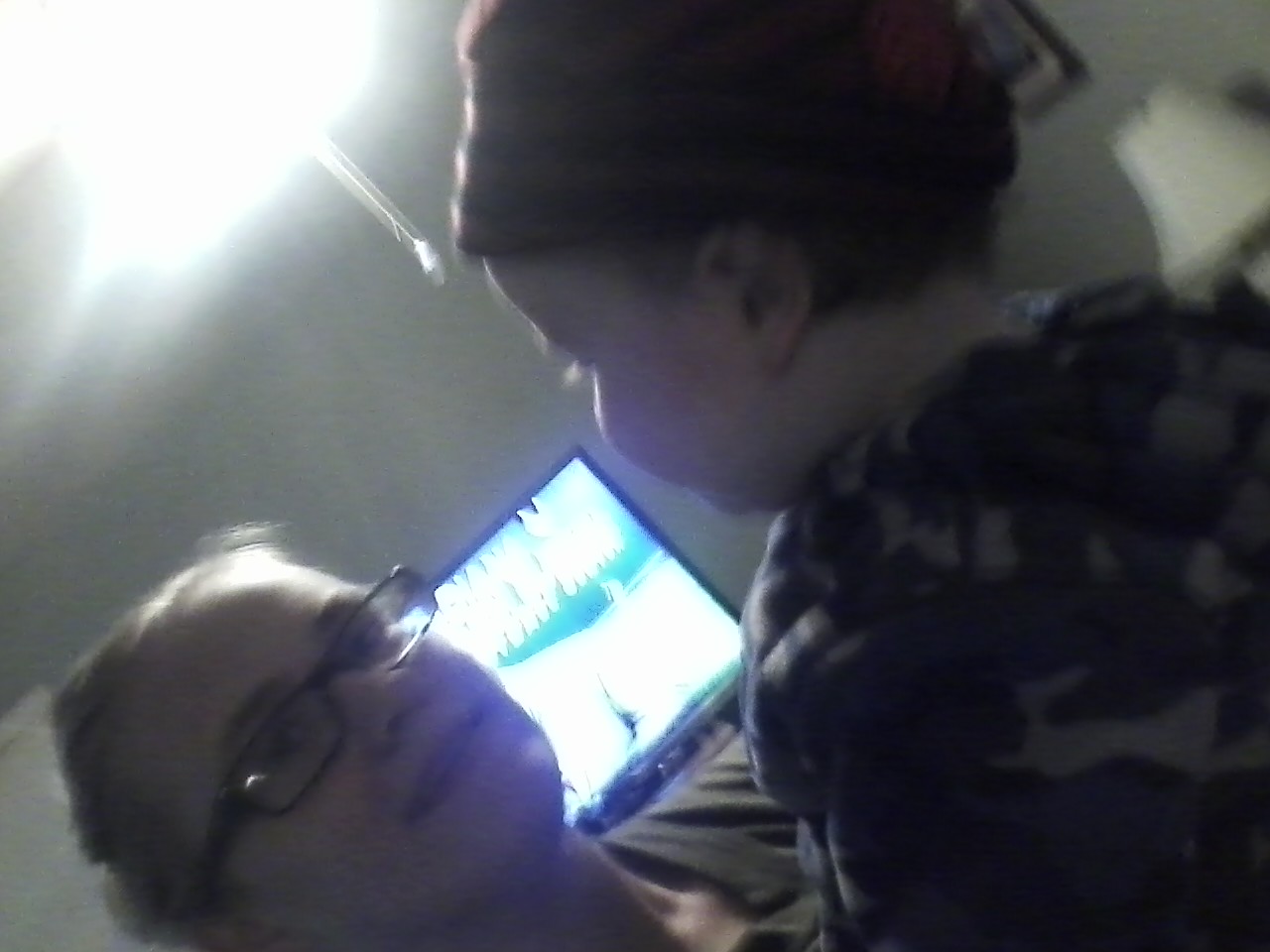 me and my little cousin