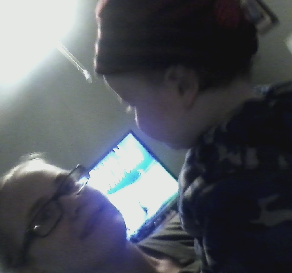 me and my little cousin
