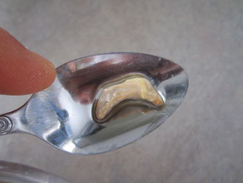 Meat in egg