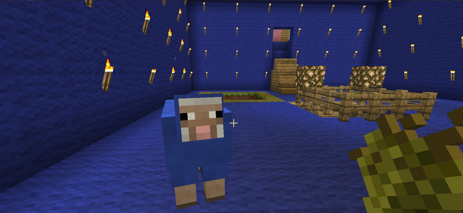 Model (named for begin the model of the Giant Sheepie Home) wanting the Wheat