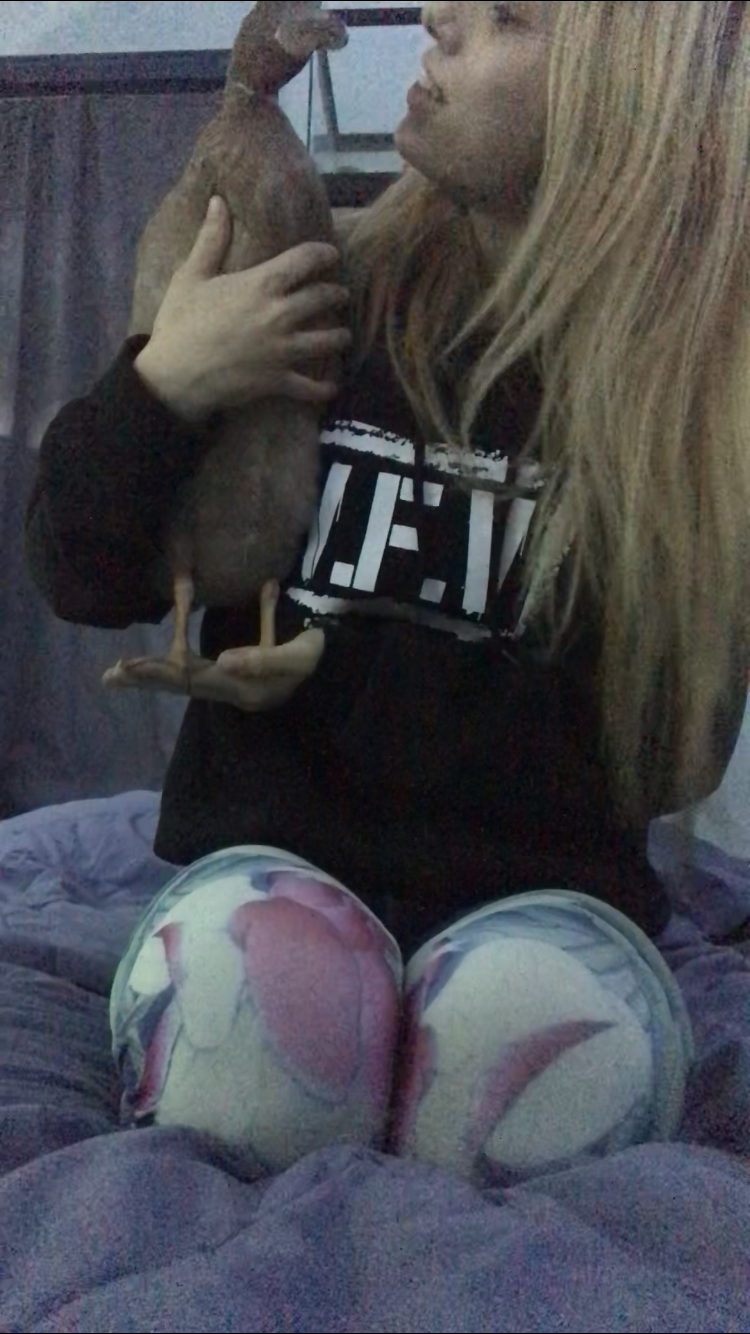 Mommy and I have long talks!